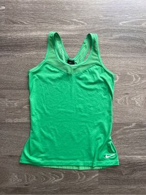 Nike Bright Green Racerback Training Tank